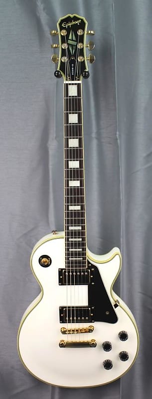 Epiphone by GIBSON Les Paul CUSTOM 2003 - White - KOREA import