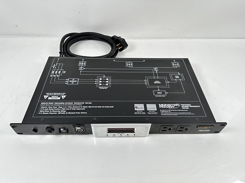 Monster Power PRO 2500 PowerCenter Surge Protector/Power Reverb UK