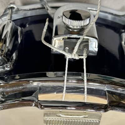 Slingerland 8 Lug Snare Drum 12/1965 - Deep Blue Sparkle image 21