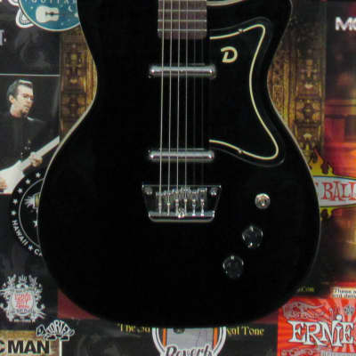 Danelectro '56 Baritone Electric Guitar -  Black w\Gig Bag image 2