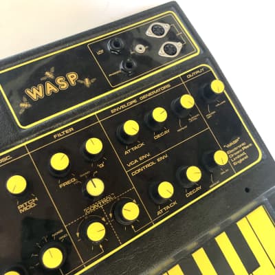 Vintage 1978 EDP Wasp Monophonic Analog Synthesizer - Electronic Dream Plant Gnat Spider image 1