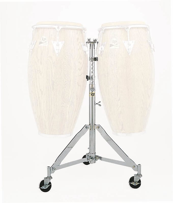 LP Percussion LP290B Collapsible Double Conga Stand image 1