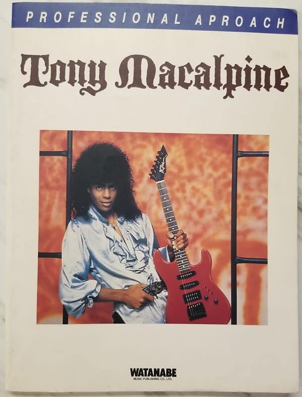 TONY MACALPINE - EDGE OF INSANITY - TABLATURE - Japan Score Guitar 