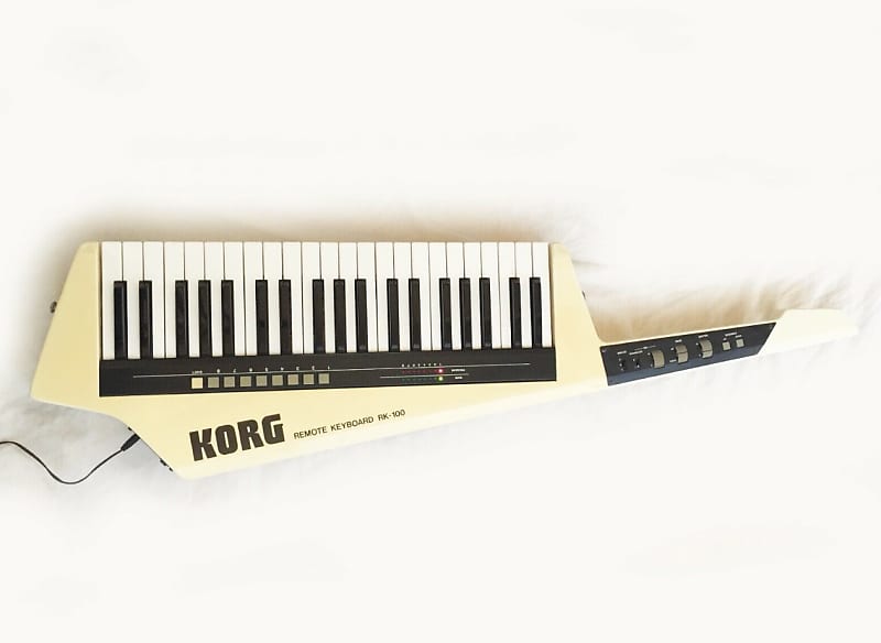 KORG RK-100 のMIDI　リモートキーボード KORG RK-100 Rare Vintage 1984 Original Remote Keyboard