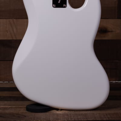 Fender Player Jazz Bass Left-Handed, Maple FB, Polar White image 2
