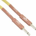 "Fender Custom Shop Performance Series Cable (Straight-Straight Angle) for electric guitar, bass gui