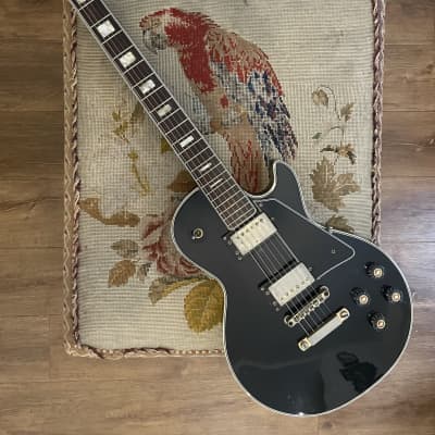 Jedson Vintage 1970s Les Paul Black Made In Japan MIJ Great Condition for sale