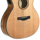 Teton STA130SMCENT Auditorium Solid Sitka Spruce Top 6-String Acoustic-Electric Guitar w/Hard Case