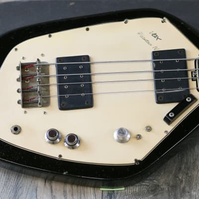 Vintage! 60’s Vox Phantom IV Bass Black + OHSC image 2