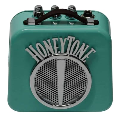 Danelectro Honeytone N-10 Guitar Mini Amp, Aqua image 2
