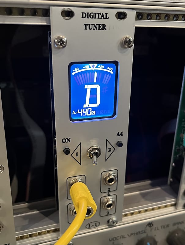 L1 Eurorack Digital Tuner Module Reverb