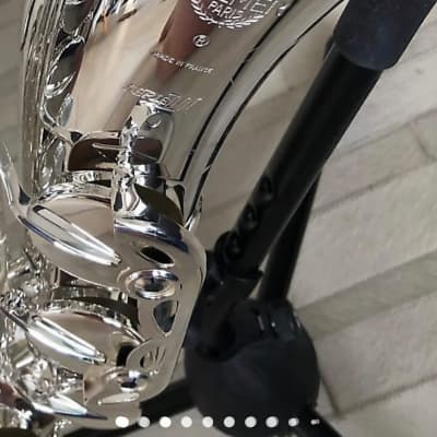 Selmer Paris 64JS Serie III Tenor Saxophone Jubilee Silver Plated image 11