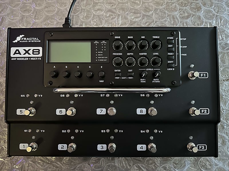 Fractal Audio AX8 Amp Modeler/Multi-FX Processor | Reverb