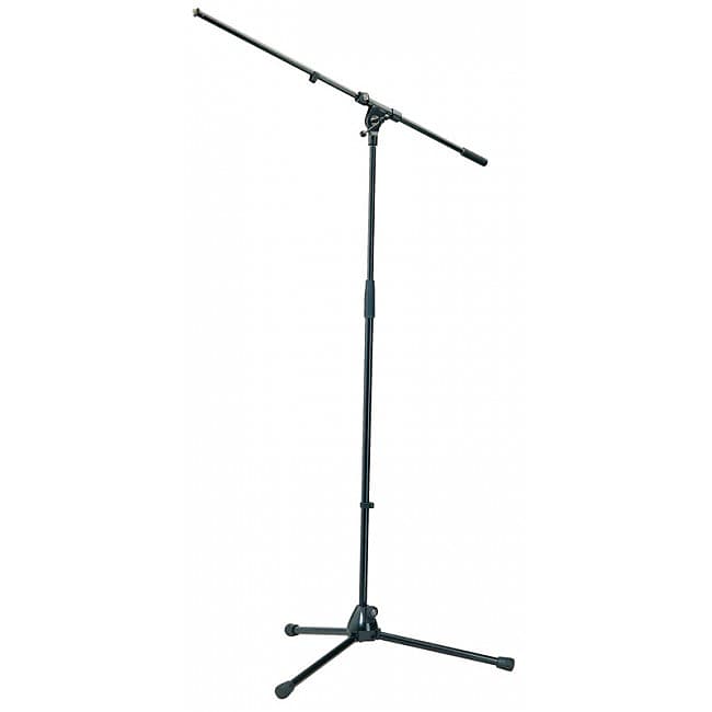 k&m 210 2 mikrofonstativ schwarz
