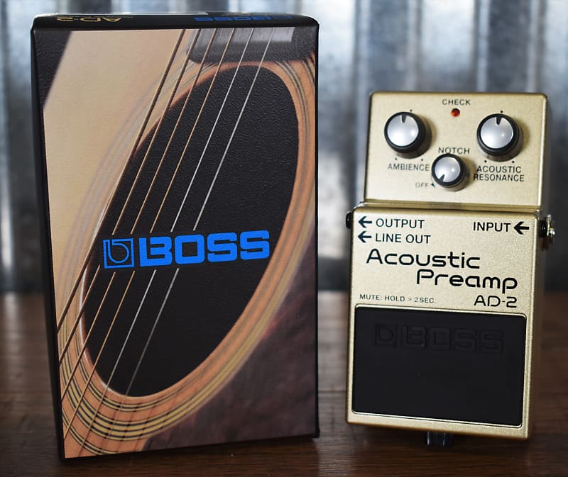 Boss AD-2 Acoustic Preamp Guitar Effect Pedal image 1