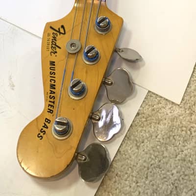 Fender Musicmaster Bass 1976 Black image 17