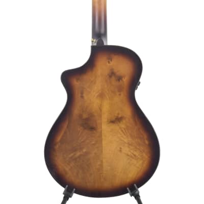 Breedlove Artista Pro Concertina CE Acoustic Guitar - Burnt Amber - European Spruce / Myrtlewood image 6