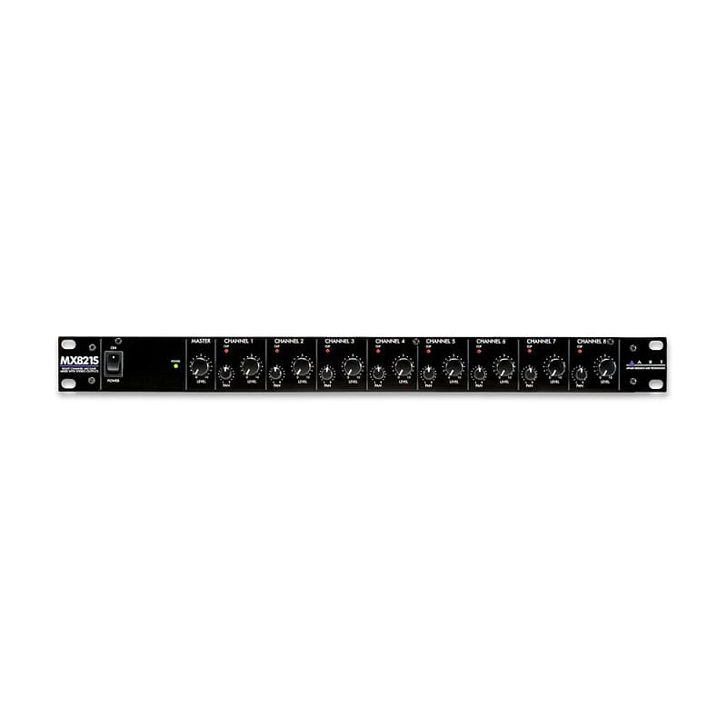 ART MX821S Eight Channel Mic/Line Mixer with Stereo Outputs image 1