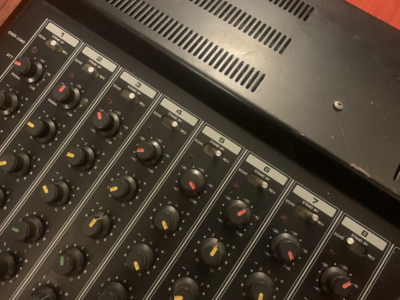 Roland PA-250 mixing console classic space echo reverb 1980s