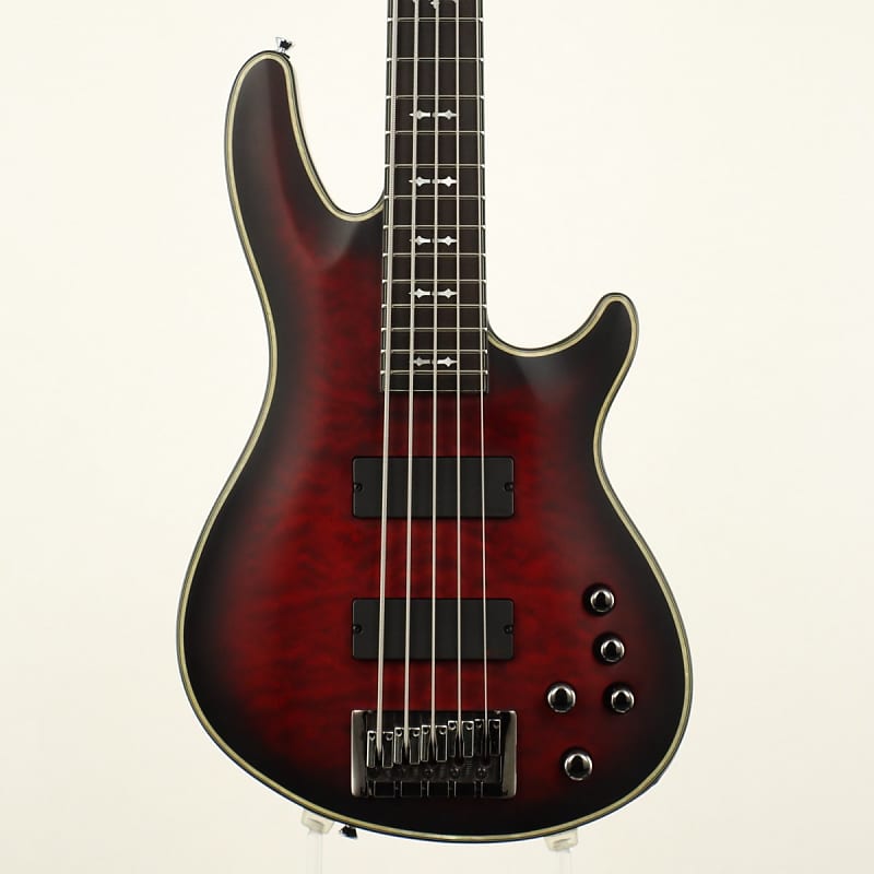 Schecter AD-HR-EX-BASS-5 Crimson Red Burst Satin [SN W12110792] [11/23]