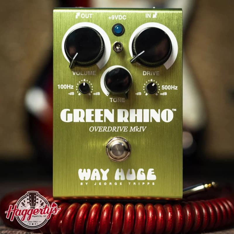 Way Huge Electronics Green Rhino MkII Overdrive Guitar Effects 