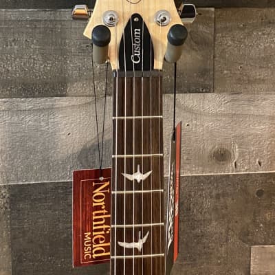 PRS SE Custom 22 Semi-Hollow Santana Yellow Display Model image 6