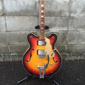 RARE Elk Galaxy 1970 Sunburst Gretsch MIJ Cheaper than Electromatic with bonus vintage mojo! image 1