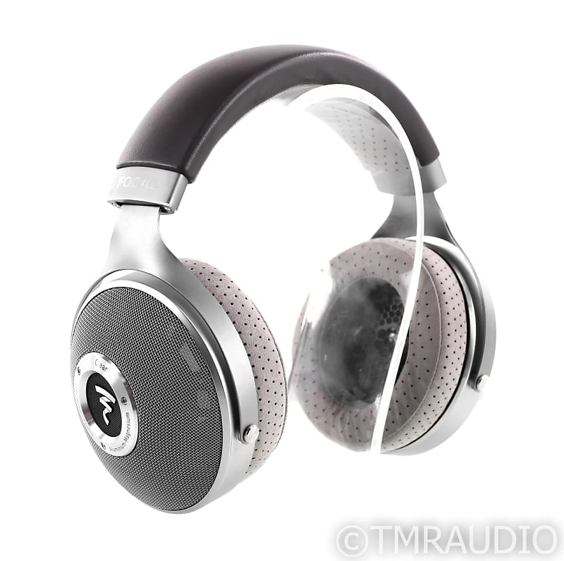 Focal Clear Open Back Headphones; Silver (SOLD2) image 1
