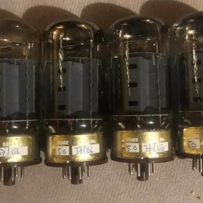 ORANGE AD200B MKIII  matched Quartet 6550 power tubes image 1