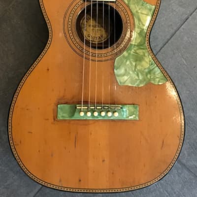 Slingerland Maybell Recording Guitar pre-war pearloid green image 1