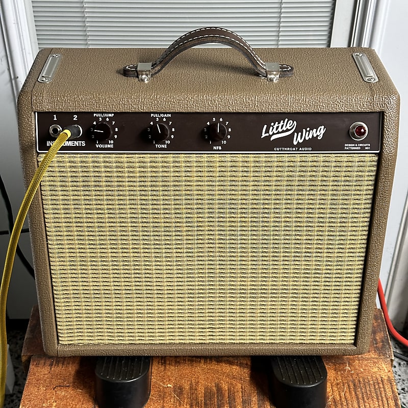 Cutthroat Audio Little Wing, 1x8 Jupiter Alnico Speaker, 5W, Reverb