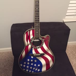 Ovation Custom Legend LX 1779 USA FLAG | Reverb