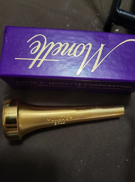 Monette Monette Unity B6LD Trumpet Mouthpiece gold plated