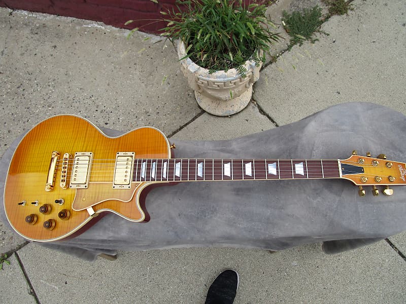 HERITAGE H-150-LE DELUXE 2003 LIMITED LES PAUL FLAMETOP 1 OWNER #201 of 500  NOS Mint Seth Lover Spec-Ordered