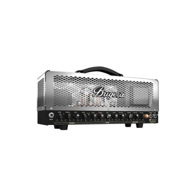 Bugera T50 Infinium 50W Cage-Style 2-Channel Tube Amplifier Head with Infinium Tube Life Multiplier, Multi-Class A/AB Operation and Reverb image 4