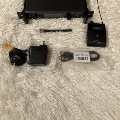 Sennheiser EW SR IEM G4 in ear monitors transmitter A band WITH EK IEM G4 receiver early 2020’s - black image 8