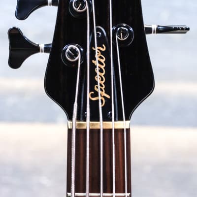 Spector USA Custom Shop NS-5XL Super Faded Black 5-String Electric Bass w/Case image 5