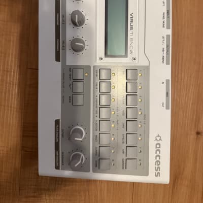 Access Virus TI Snow Desktop Digital Synthesizer 2008 - White