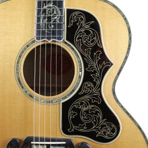 2001 Gibson Custom Shop J-200 Vine Jumbo Acoustic Guitar image 9