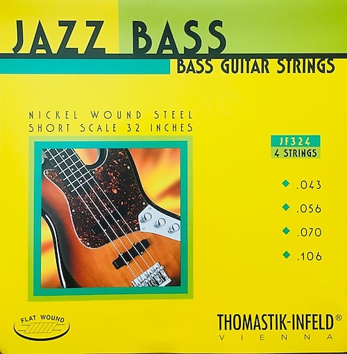 Thomastik Infeld JF324 Nickel Flat Wound Jazz Bass Strings short scale 43-106 image 1