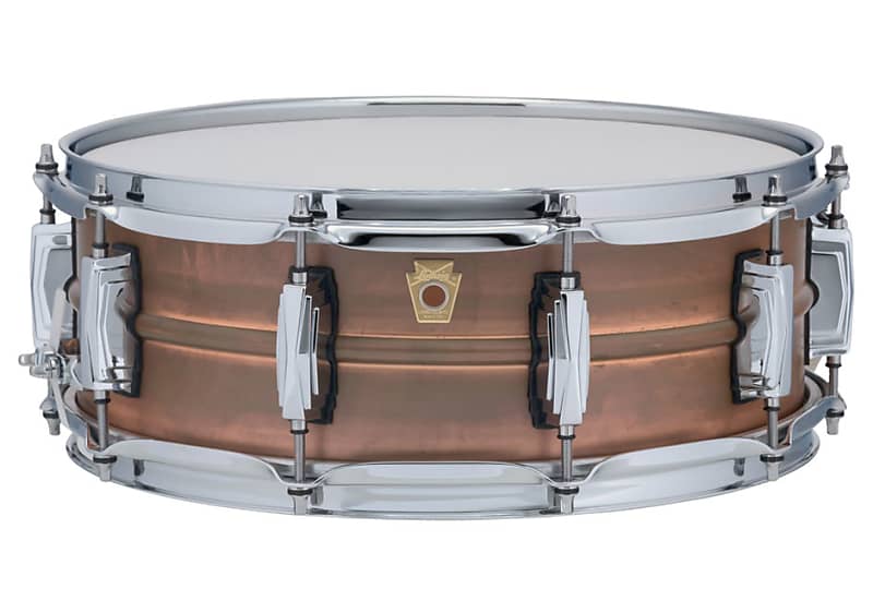 Ludwig Copper Raw Patina Finish 5x14" Kit Snare Drum with Imperial Lugs LC661 | NEW Authorized Dealer image 1
