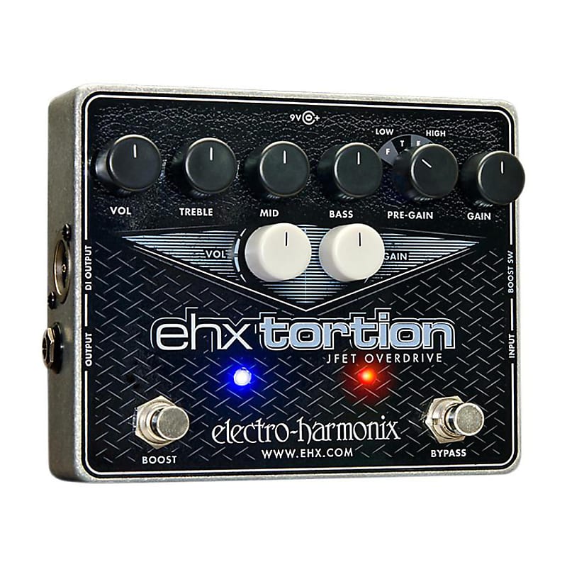 Electro Harmonix EHX Tortion JFET Overdrive Pedal image 1