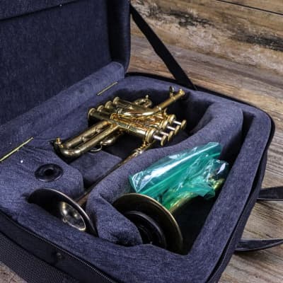 Stomvi Elite Combi Piccolo Trumpet w/Tunable bells and Case image 5