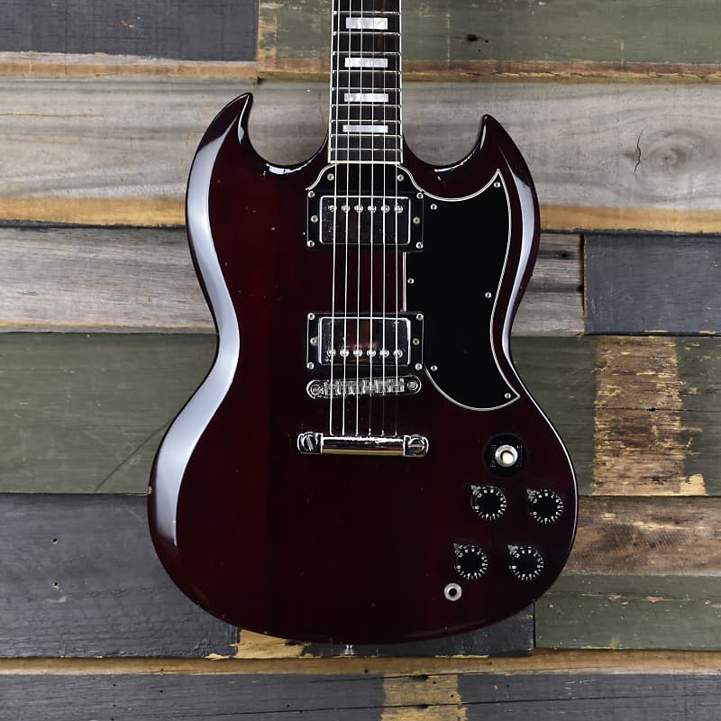 Greco SG 600 1974 Aged Cherry Red