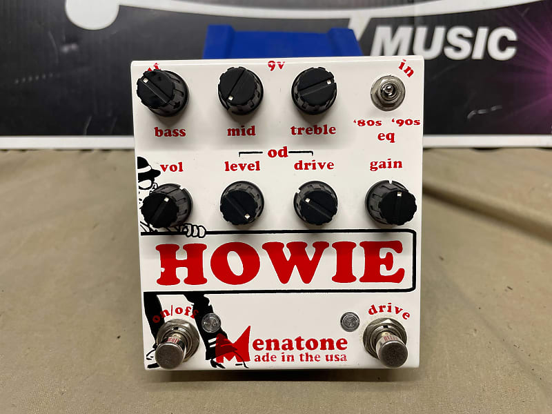 mematone HOWIE レア オーバードライブ Menatone Howie Overdrive Pedal | Reverb