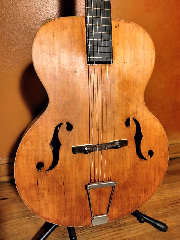 1930's Regal Archtop Acoustic Guitar Great Player!!! image 1
