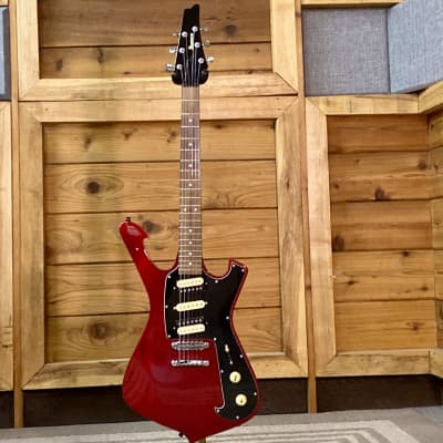 Ibanez FRM150 TR Paul Gilbert Signature Fireman Transparent Red