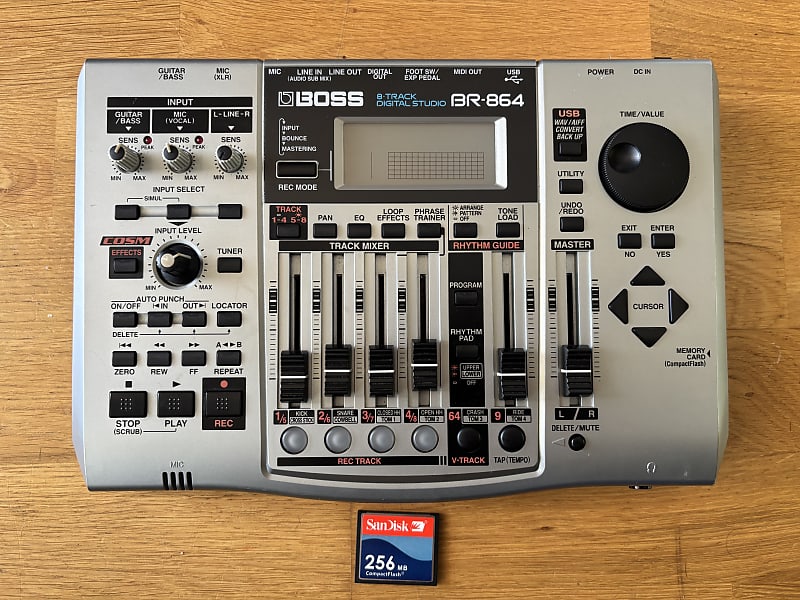 Boss BR-864 8-Track Digital Studio Recorder | Reverb Sweden