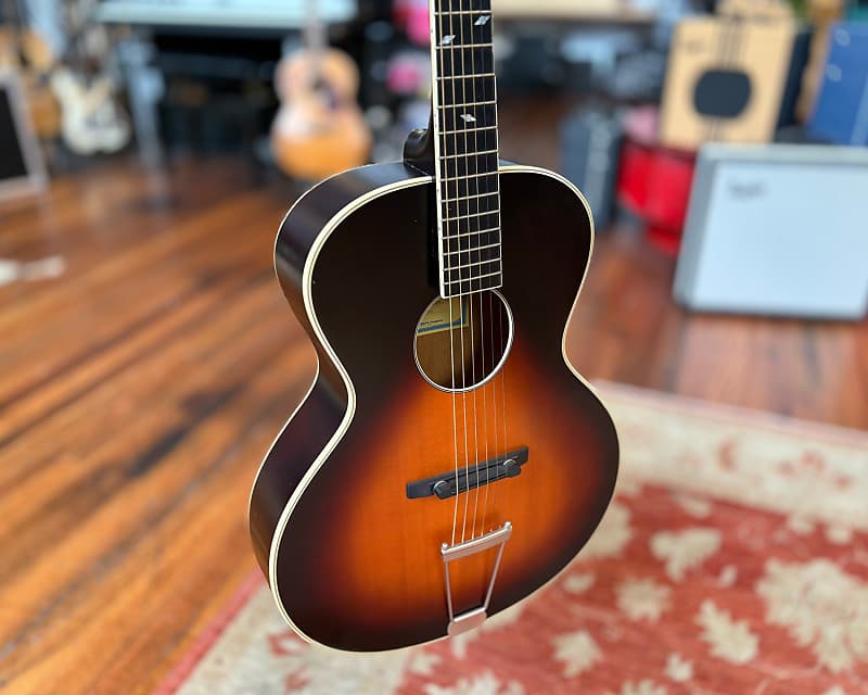 Epiphone Masterbilt Century Collection Zenith Classic Acoustic/Electric  Guitar w/ F-Holes Vintage Sunburst | Reverb