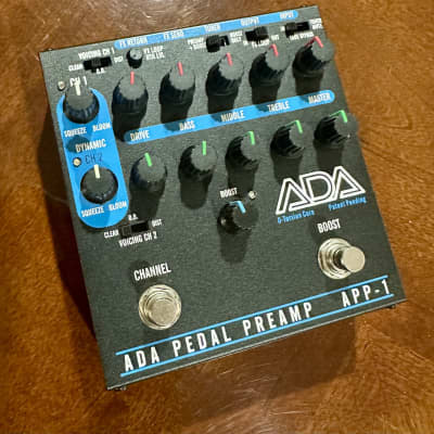 Reverb.com listing, price, conditions, and images for a-da-app-1-pedal-preamp